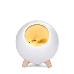 Bluetooth-Nachtlichtlautsprecher - Tragbare mehrfarbige LED-Lampe