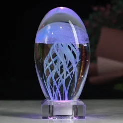 Bluetooth-Quallen-Nachtlicht – Stimmungslampe mit Musik