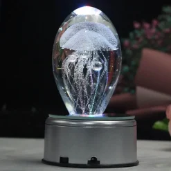 Bluetooth-Quallen-Nachtlicht – Stimmungslampe mit Musik