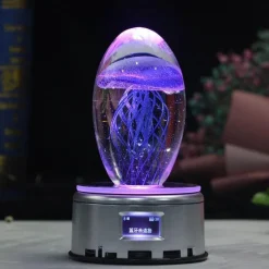 Bluetooth-Quallen-Nachtlicht – Stimmungslampe mit Musik