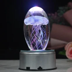 Bluetooth-Quallen-Nachtlicht – Stimmungslampe mit Musik