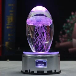 Bluetooth-Quallen-Nachtlicht – Stimmungslampe mit Musik