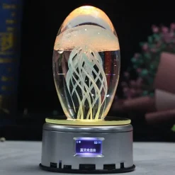 Bluetooth-Quallen-Nachtlicht – Stimmungslampe mit Musik