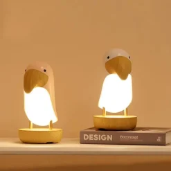 Bluetooth-Specht-Nachtlicht – Stilvolle Einschlafhilfe und Stimmungsaufheller