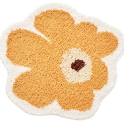 Blumenteppich - Dekorativer Blumen-Akzentteppich