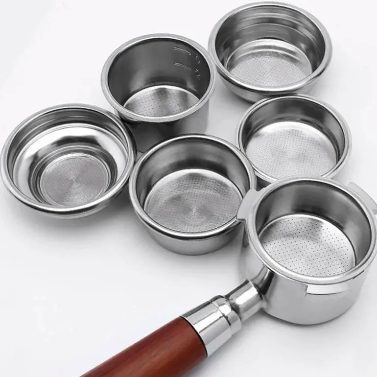 Bodenloser Espressofilter aus Edelstahl – Siebträger-Ersatz 515 x 458 mm