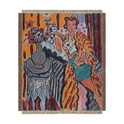 Boho Chic Überwurfdecke - Gemütliche Picknick- und Wohnzimmerdecke