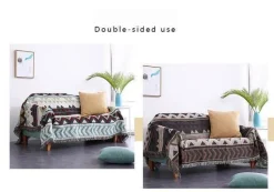 Boho Gestrickte Überwurfdecke - Gemütliches Boho Home Decor