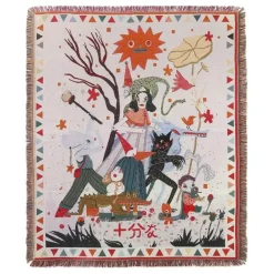 Boho Nordische Campingdecke - Schicke Sofadecke Home Decor