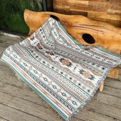 Boho Nordische Campingdecke - Schicke Sofadecke Home Decor