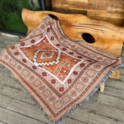 Boho Nordische Campingdecke - Schicke Sofadecke Home Decor