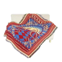 Boho Nordische Sofadecke - Gobelin Tagesdecke Dekor