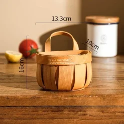 Boho Rattan Wandkorb – Stilvolles Aufbewahrungsdekor