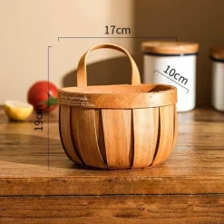 Boho Rattan Wandkorb – Stilvolles Aufbewahrungsdekor