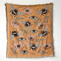 Boho Schlangenmuster Sofadecke - Gobelin Dekor Bezug