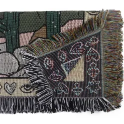 Boho Schlangenmuster Sofadecke - Gobelin Dekor Bezug