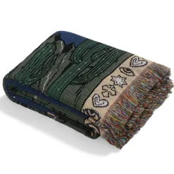 Boho Schlangenmuster Sofadecke - Gobelin Dekor Bezug