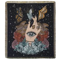 Boho Schlangenmuster Sofadecke - Gobelin Dekor Bezug