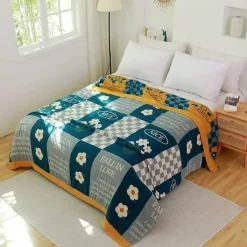 Boho-Baumwolldecke – Leichte Sommerdecke für Betten und Sofas