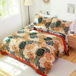 Boho-Baumwolldecke – Leichte Sommerdecke für Betten und Sofas