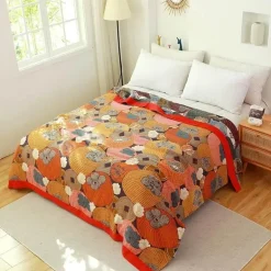 Boho-Baumwolldecke – Leichte Sommerdecke für Betten und Sofas