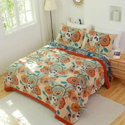 Boho-Baumwolldecke – Leichte Sommerdecke für Betten und Sofas