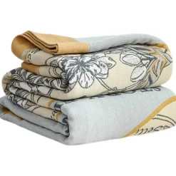 Boho-Baumwolldecke – Leichte Sommerdecke für Betten und Sofas