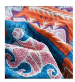 Boho-Baumwolldecke – weicher, stylischer Überwurf fürs Bett und unterwegs