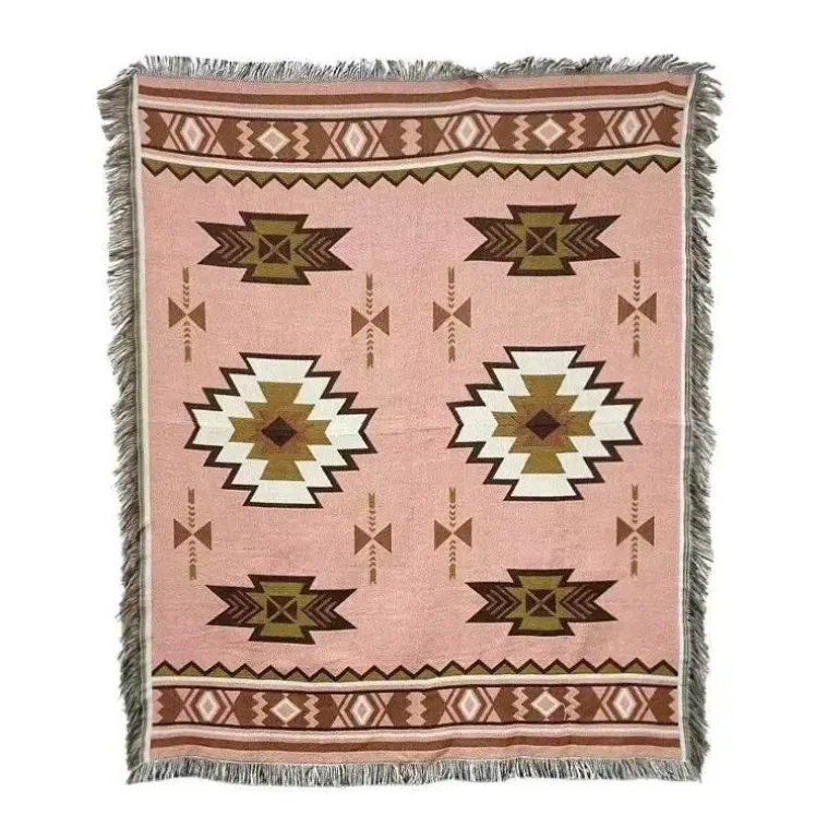Boho-Überwurfdecke – gemütliche, dekorative Decke