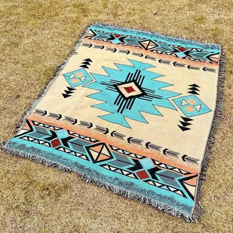 Boho-Überwurfdecke – gemütliche, dekorative Decke