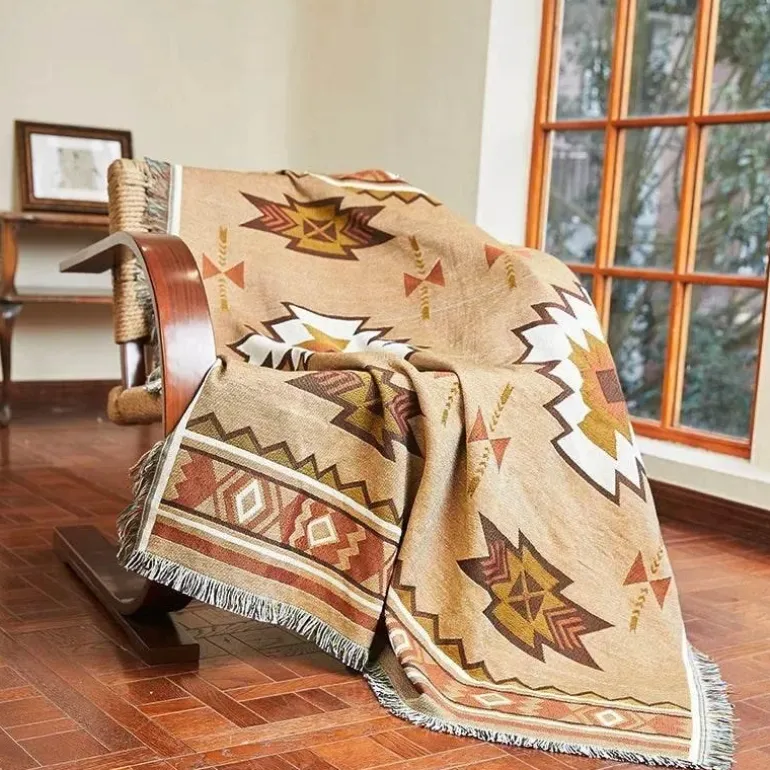 Boho-Überwurfdecke – gemütliche, dekorative Decke