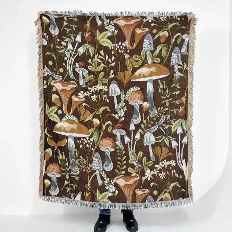 Boho-Überwurfdecke – gemütliche, dekorative Decke