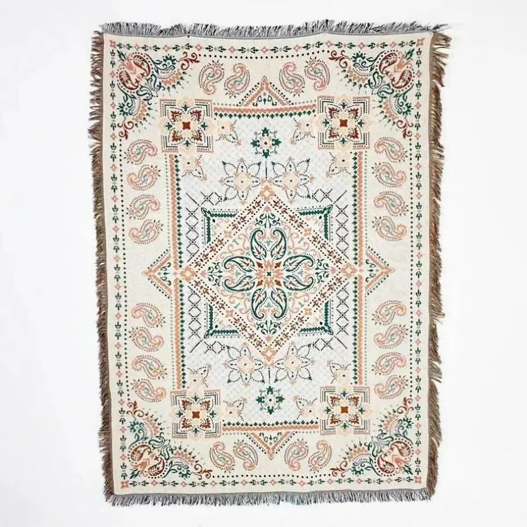 Boho-Überwurfdecke – gemütliche, dekorative Decke
