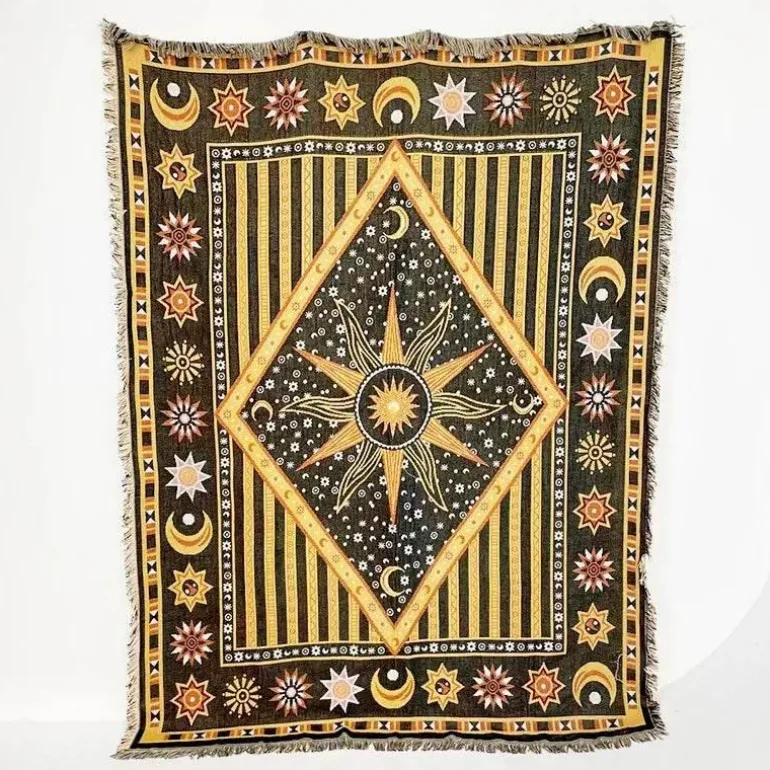 Boho-Überwurfdecke – gemütliche, dekorative Decke