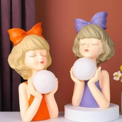 Bowknot-Nachtlampe – süße Schlafzimmerbeleuchtung für Mädchen