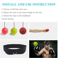 Box-Reflexball – Schnelligkeitstrainings-Schlagausrüstung