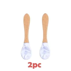 BPA-freies Babygeschirrset aus Silikon – weich und leicht zu reinigen