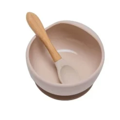 BPA-freies Babygeschirrset aus Silikon – weich und leicht zu reinigen