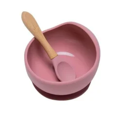 BPA-freies Babygeschirrset aus Silikon – weich und leicht zu reinigen