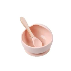 BPA-freies Babygeschirrset aus Silikon – weich und leicht zu reinigen