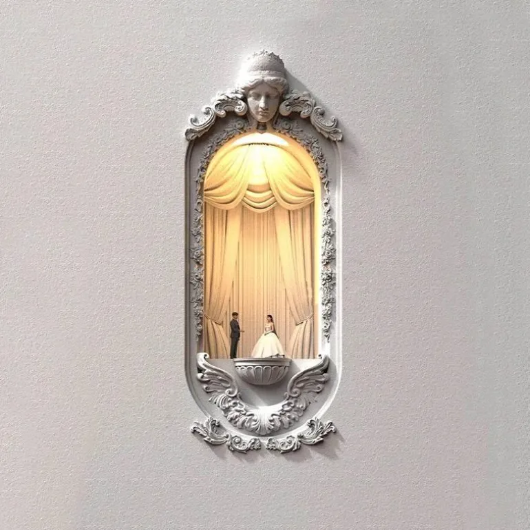 Braut-Eck-Nachtlampe - Elegantes Hochzeitsdekor