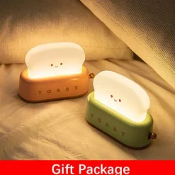 Brotbackautomat Nachtlampe - LED Küchendekor Akzent