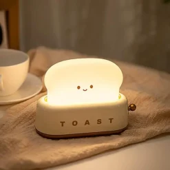 Brotbackautomat Nachtlampe - LED Küchendekor Akzent