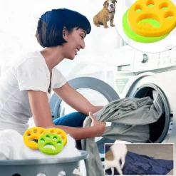 Bürste zum Entfernen von Tierhaaren – Werkzeug zum Entfernen statischer Aufladung in der Wäsche