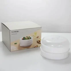 Brötchendämpfer für die Mikrowelle – 12-lagiges, langlebiges Küchenwerkzeug für perfekt gedämpfte Brötchen