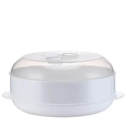 Brötchendämpfer für die Mikrowelle – 12-lagiges, langlebiges Küchenwerkzeug für perfekt gedämpfte Brötchen