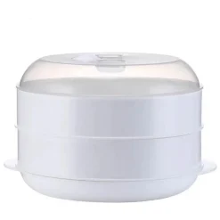 Brötchendämpfer für die Mikrowelle – 12-lagiges, langlebiges Küchenwerkzeug für perfekt gedämpfte Brötchen