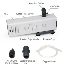 Bubble Aquarium Filter - Frischluftfiltersystem