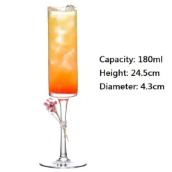 Bubble Champagnergläser - Kreative Cocktailkelche 2er Set