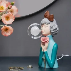 Bubble Girl Nachtlicht - Dekorative Ambientelampe